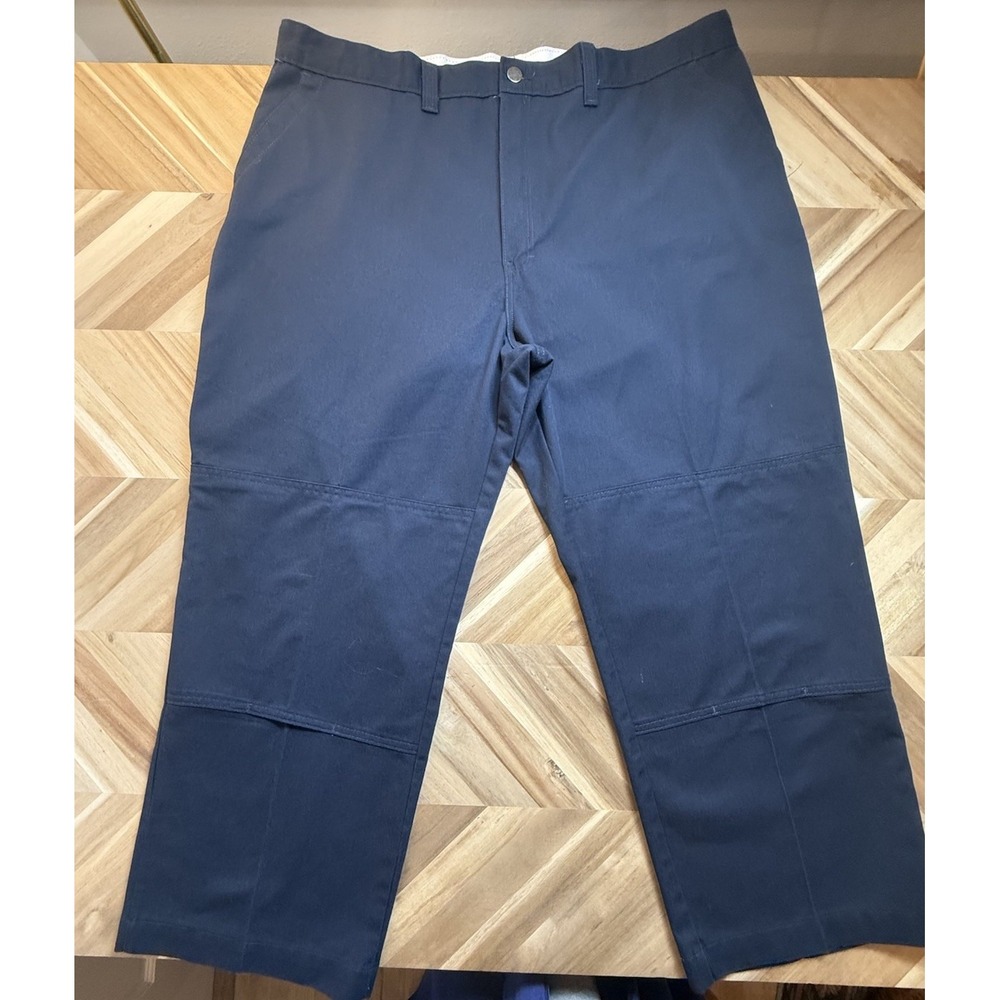 Dickies Men 42x27 Premium Industrial Pants‎ LP856 Navy Workwear Max Durability